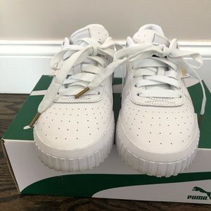 Puma Cali Leather Platform Sneakers